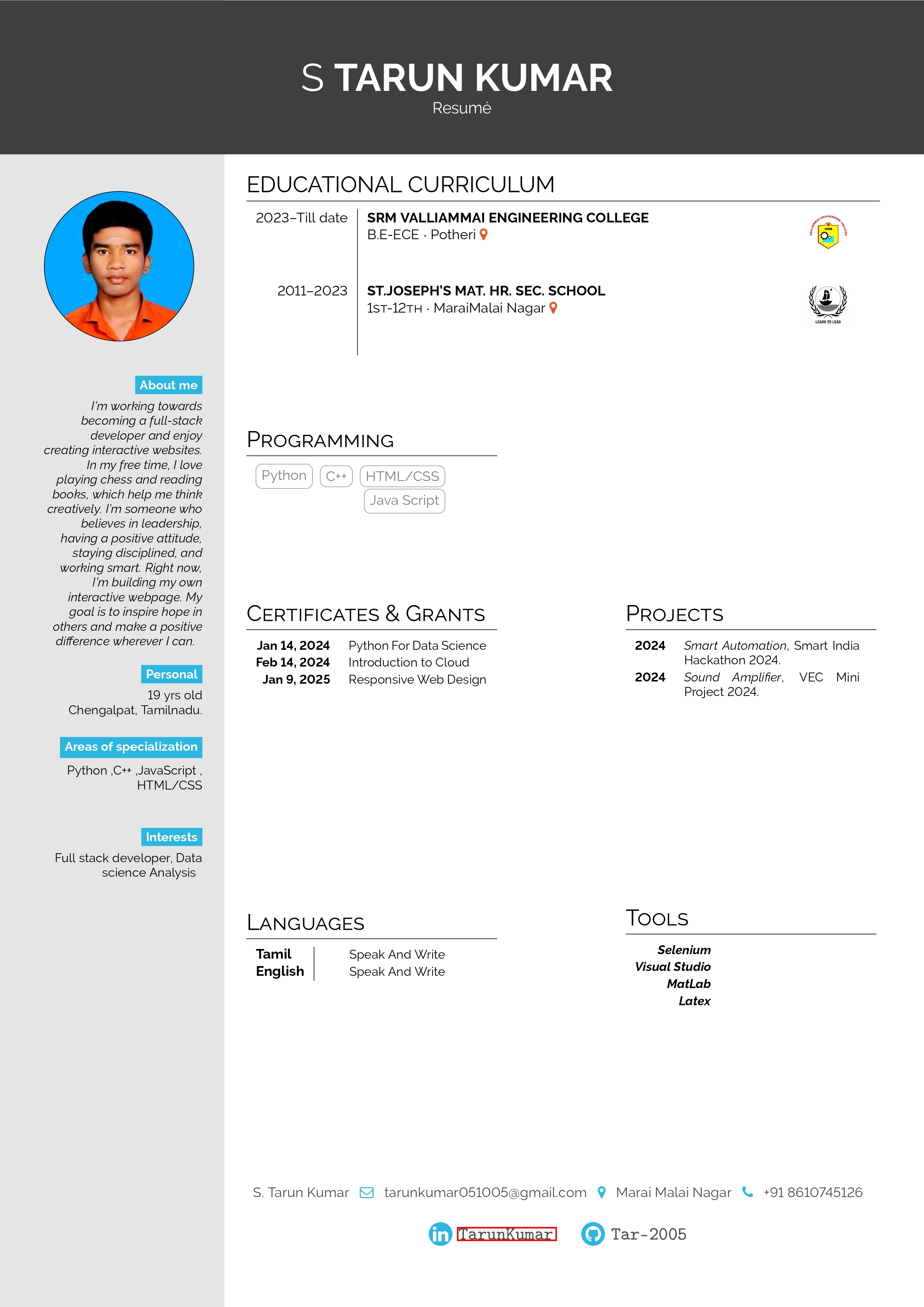 Resume Image